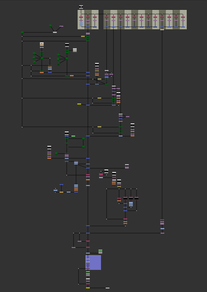 matte painting node tree